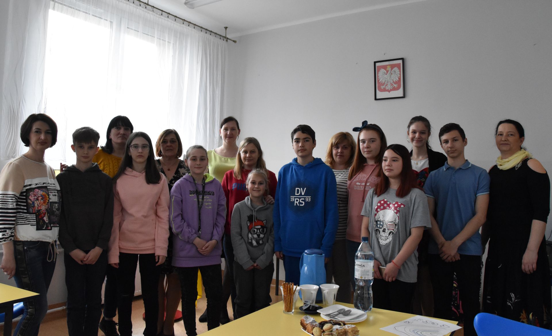 Uczniowie z Ukrainy uczęszczający do SP7 i SP8