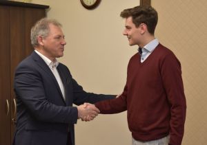 Spotkanie z Przewodniczącym Młodzieżowego Sejmi