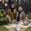 Świąteczny jarmark odbył się w wczoraj w Leszczynach w parku przy zameczku. (1)